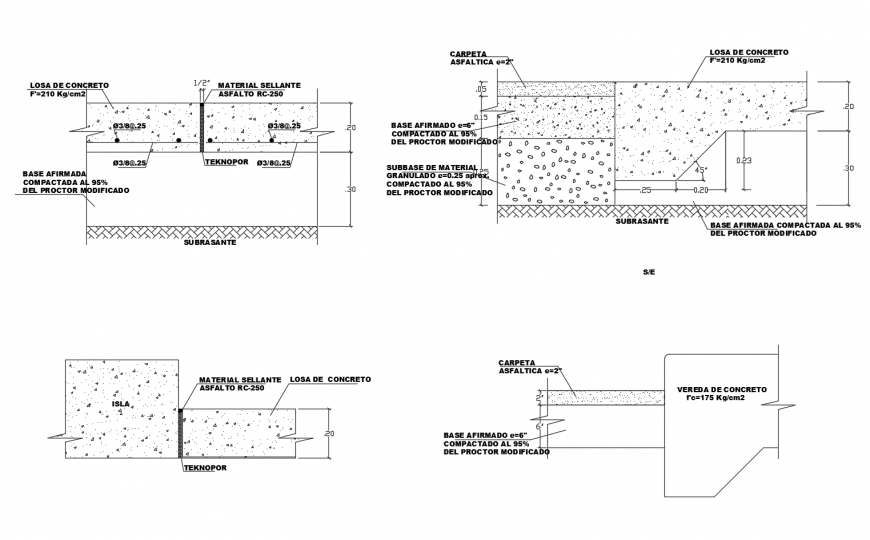 Concrete masonry units detail 2d view autocad file