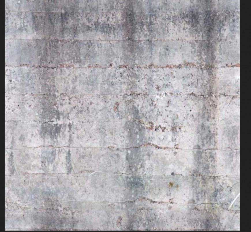 Concrete mix finished surface detail layout JPEG file