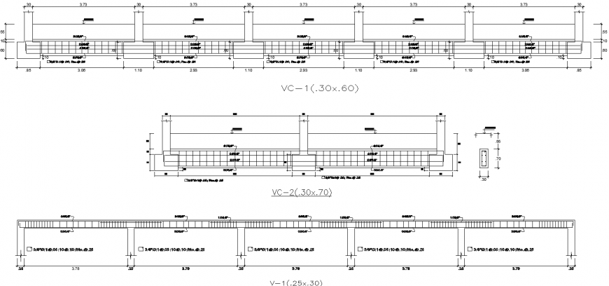 Concrete plan with a detailing dwg file.