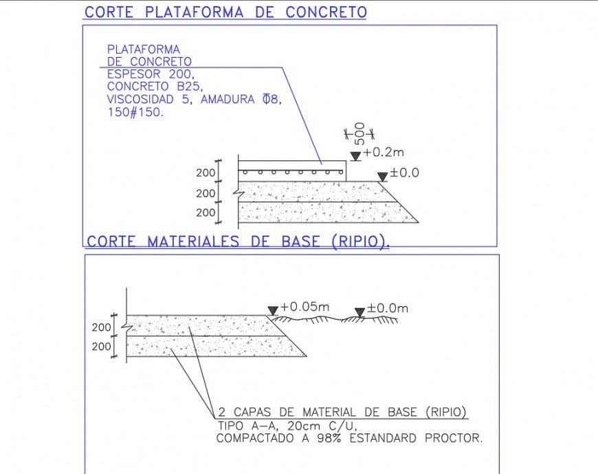 Connecting lots of an irrigation network plan dwg file