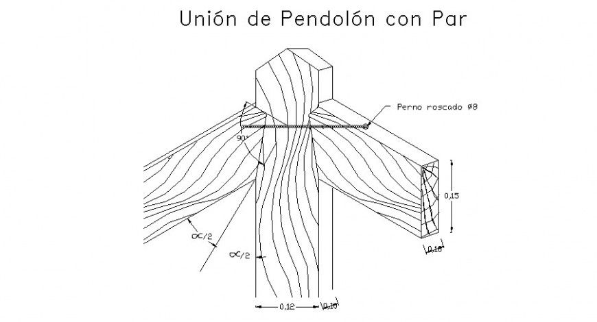Connections structure details of hanger 3d drawings in autocad