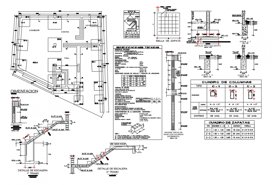 Construction and installation top view dwg file