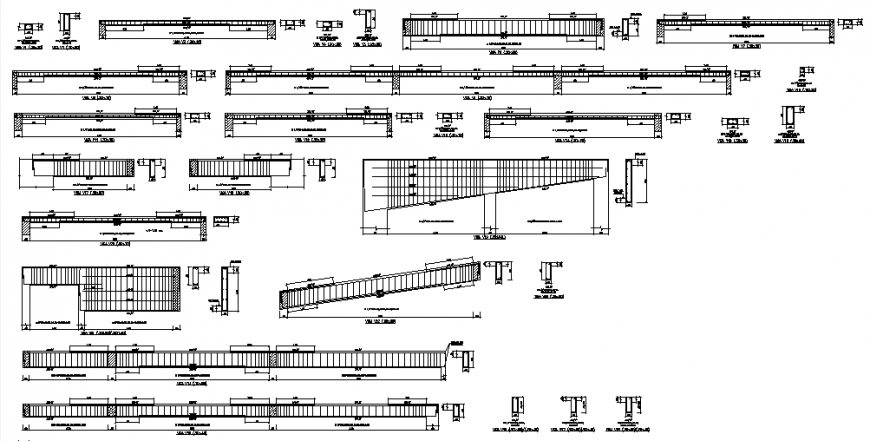 Construction and structural details of residential project plan