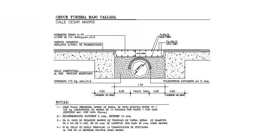 Construction concrete detail
