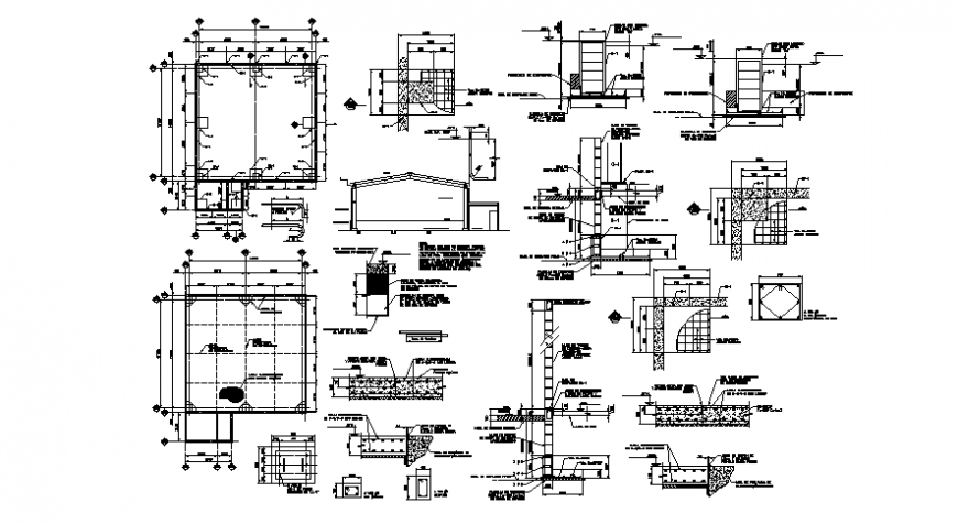 Construction detail layout