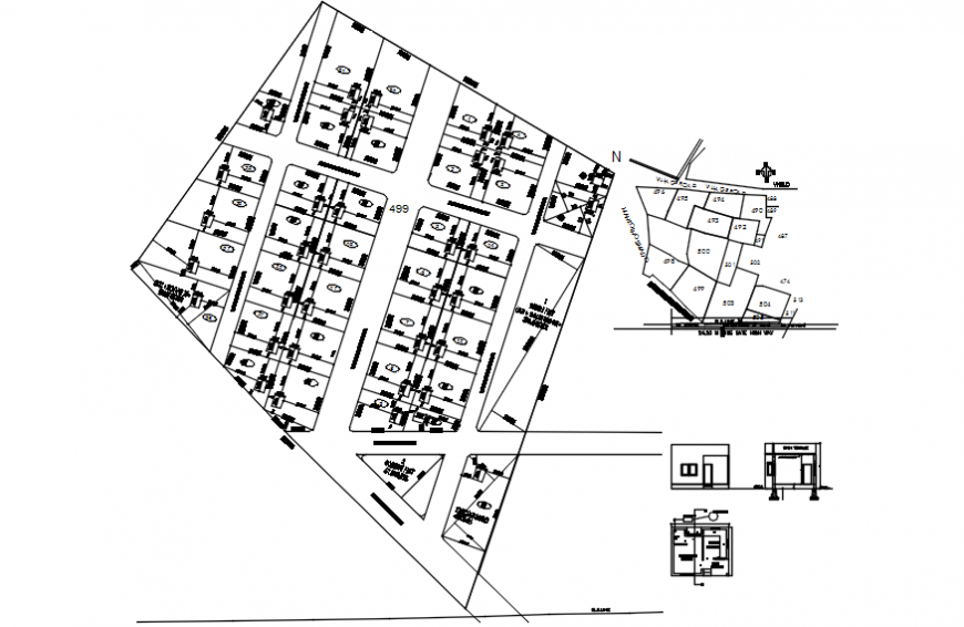 Construction layout plan