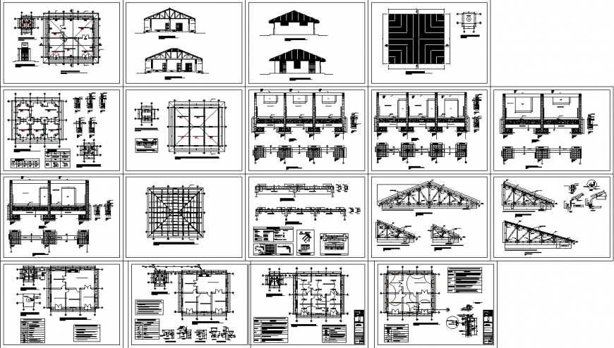 Construction plan with a detail dwg file.