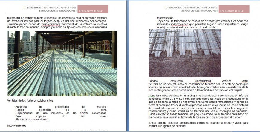 Construction systems laboratory detail