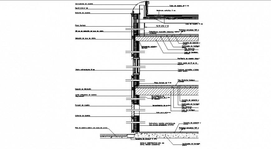 Construction units detail 2d view CAD structural block autocad file