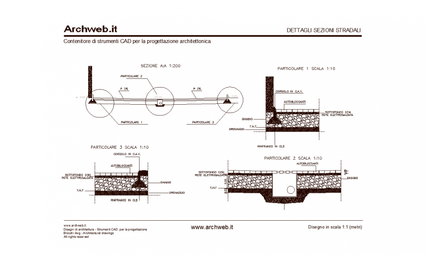 Construction view of cantilever beam design elevation dwg file