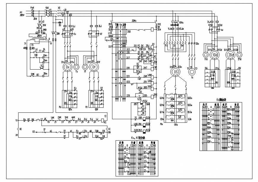 Container electric system cad drawing details dwg file
