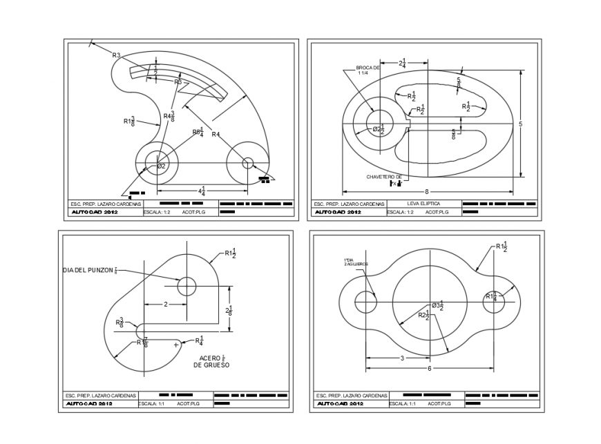 Conveyor link with Handle for hand saw structure details dwg file