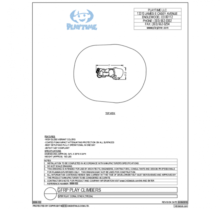 Coral stack animal top view cad block design dwg file