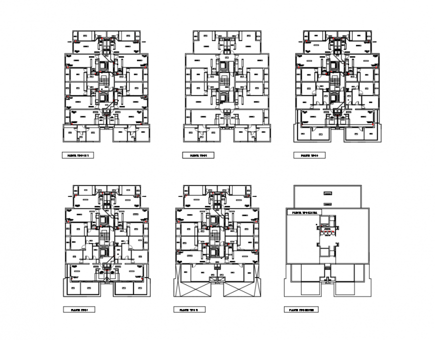 Corporate office building floor plan with gas installation cad drawing details dwg file