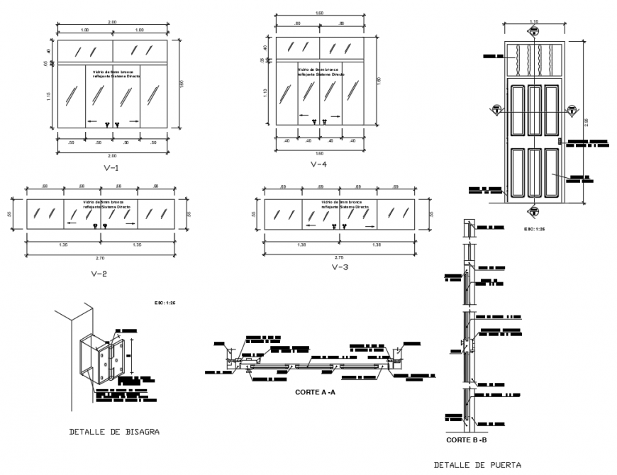 Corporate office constructive structure cad drawing details dwg file