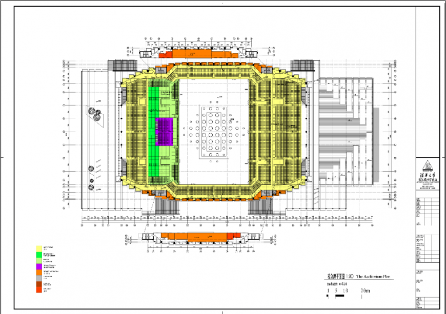 Corporate office plan and structure details psd file