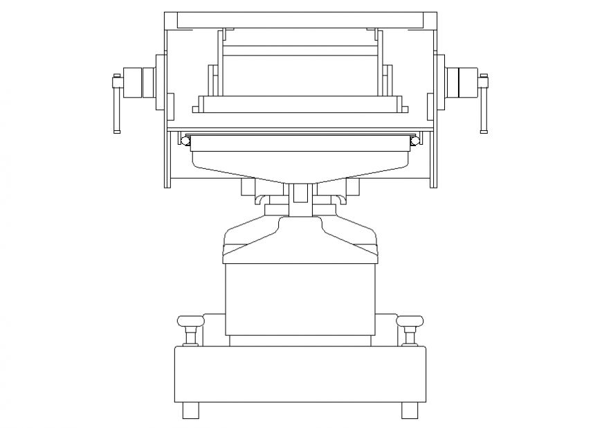 Creative dental clinic furniture blocks cad drawing details dwg file