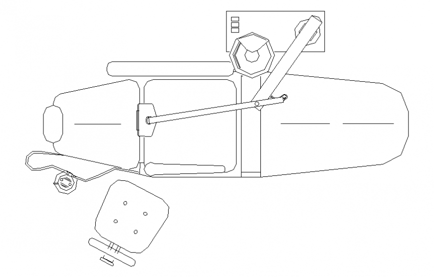 Medical Clinic Furniture CAD Blocks in DWG Download