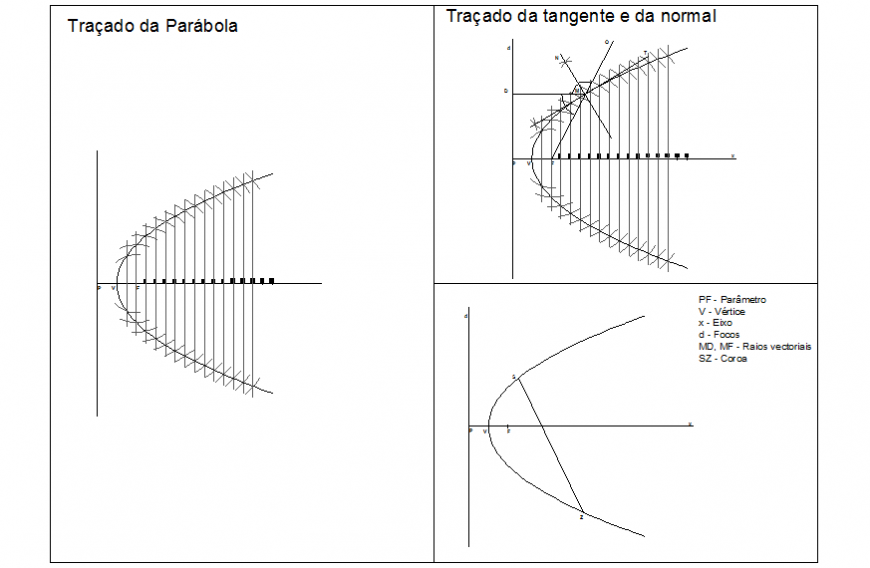 Creative geometric figures and shapes drawing dwg file