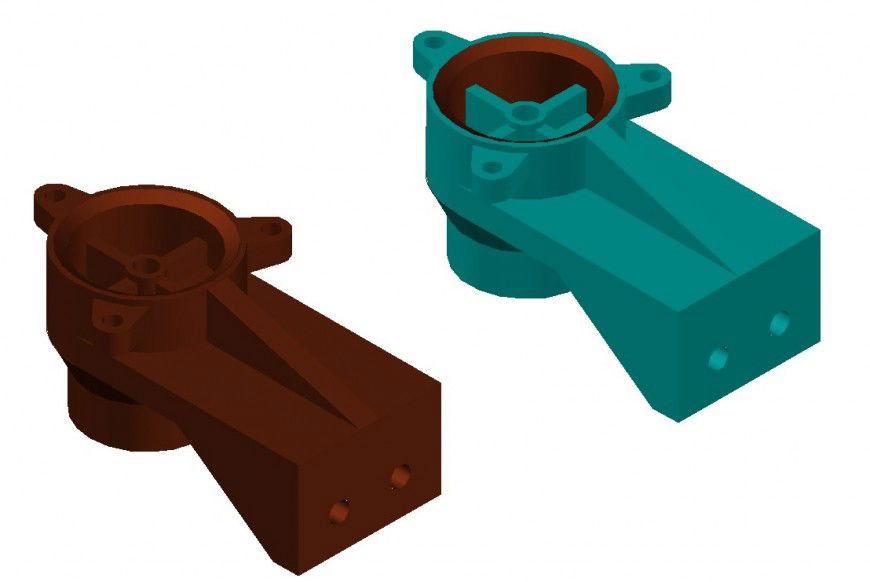 Creative 3D Machines Elevation Blocks CAD Drawing DWG File