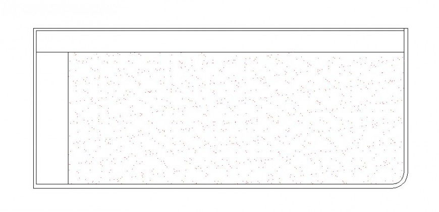 Creative wooden table top view elevation block cad drawing details dwg file