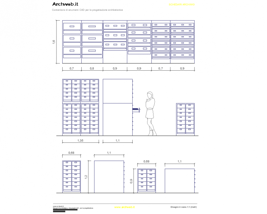 Cub board detail dwg file