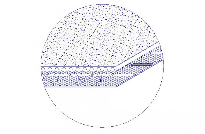 Cut panel wall construction cad drawing details dwg file