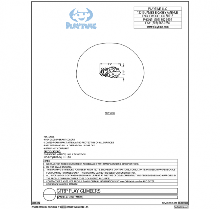 Cute cow top view cad block design dwg file