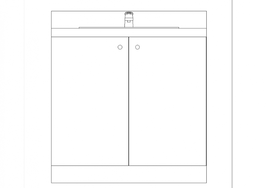 Czech design area view of bathroom in design with its detail dwg file