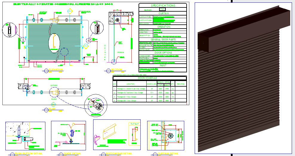 Roller shutter Design
