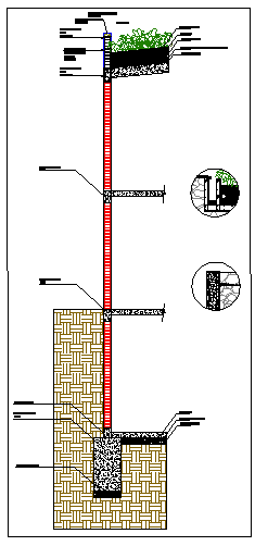 Foundation detail drawing