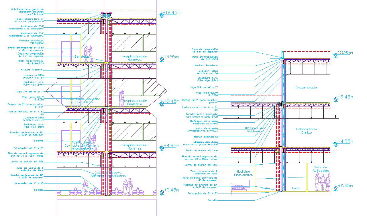 Building section detail
