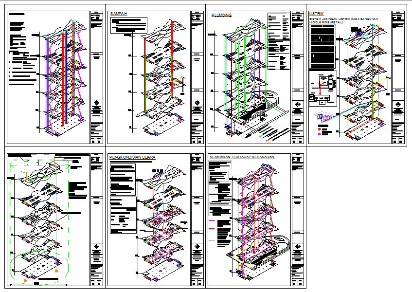 Shopping center plan