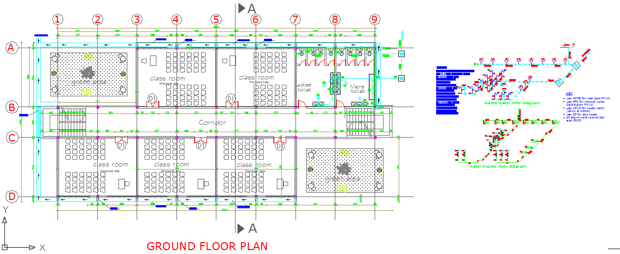 Standard School Floor Plan