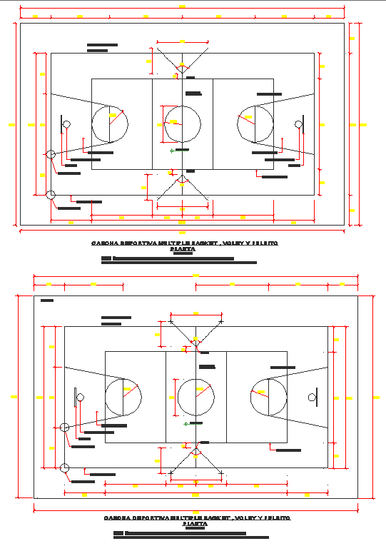 Sports court Basketball Ground