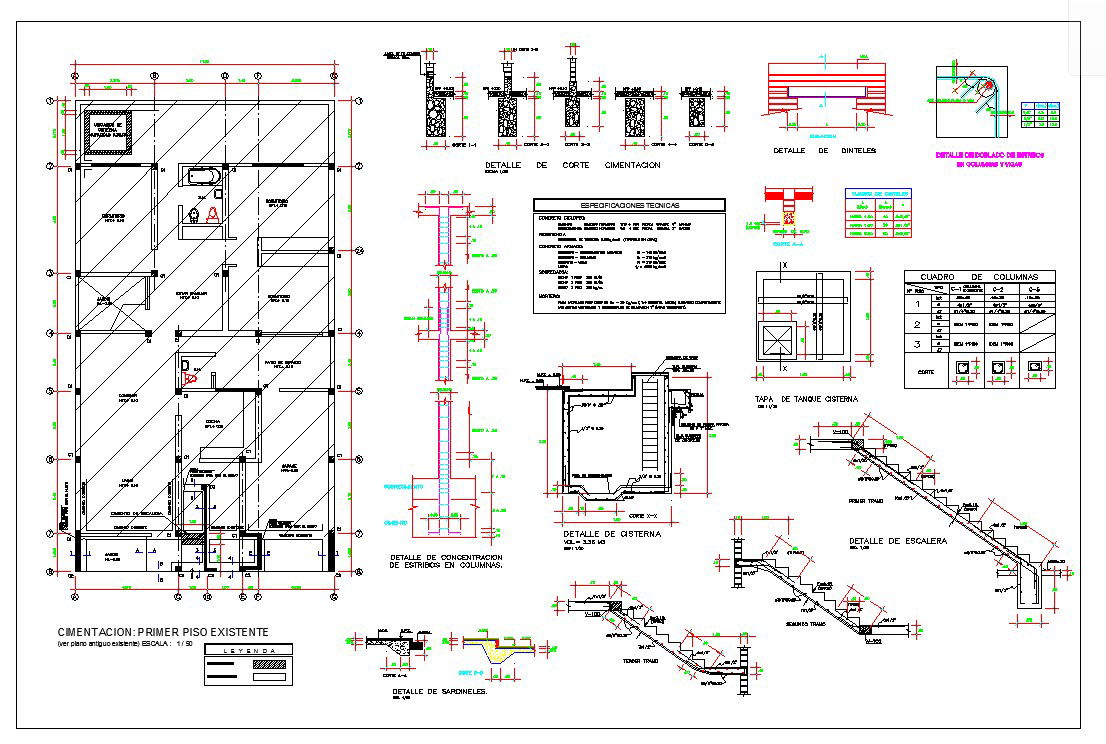 House Structure detail