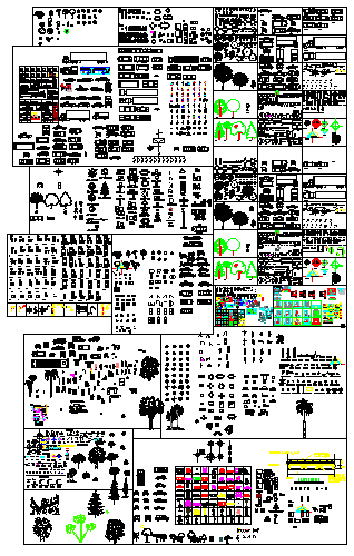 All type of autocad block Library