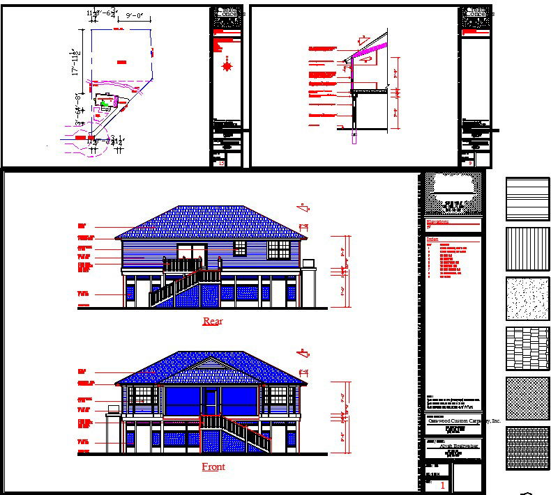 Villas architecture design