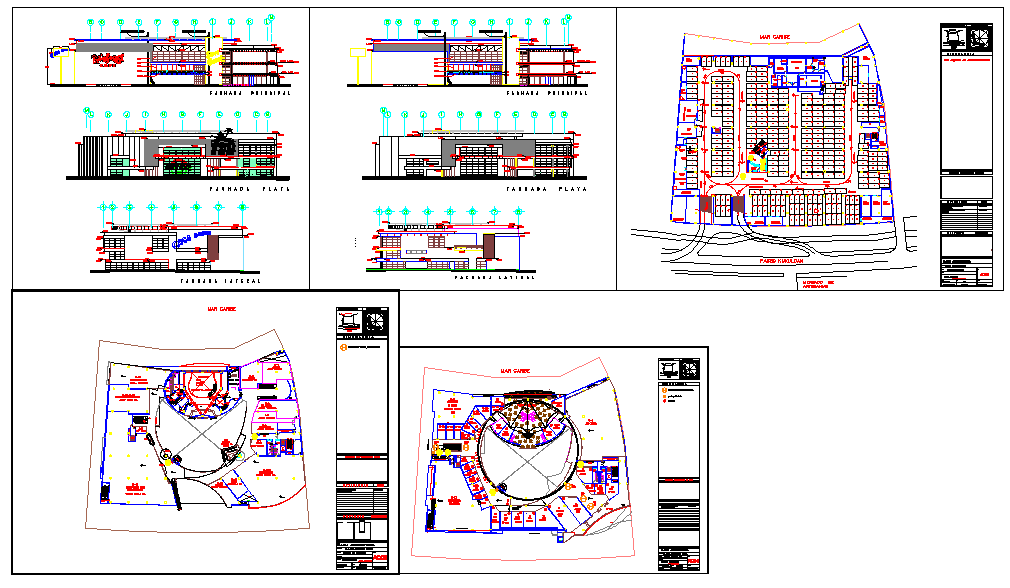Club House Lay-out plan