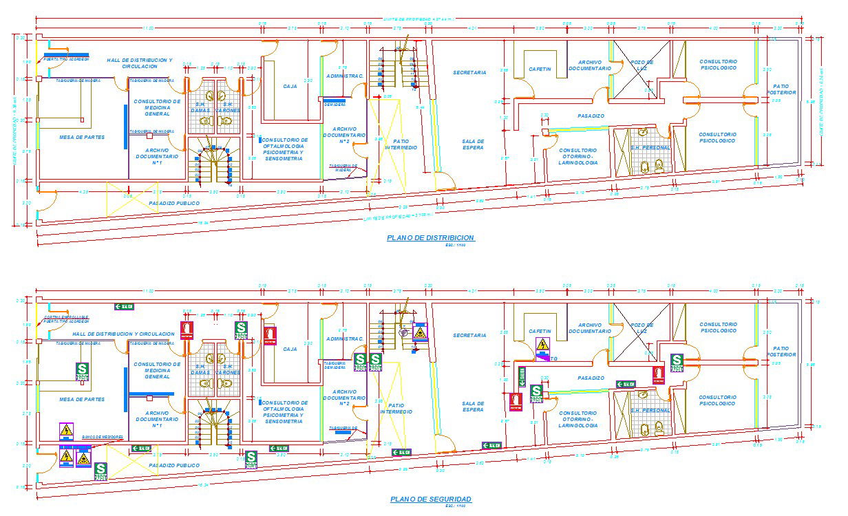 Small Clinic Centre Detail For Lay-out