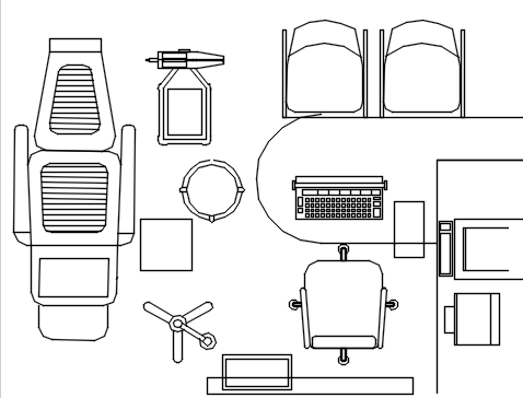 Dental Consultant Room Layout Plan Chair Equipment CAD Drawing
