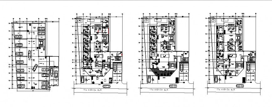 Dental hospital working layout plan in dwg AutoCAD file.
