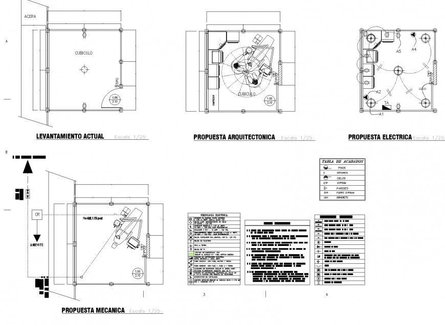 Dental office remodeling electrical plan detail dwg file
