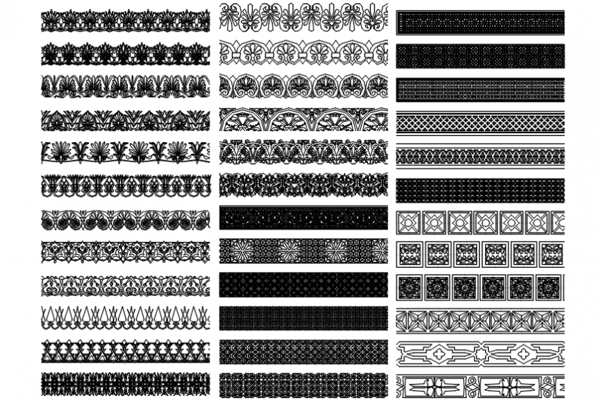 Design grill details model block file