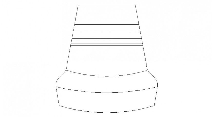Desktop block plan in AutoCAD file