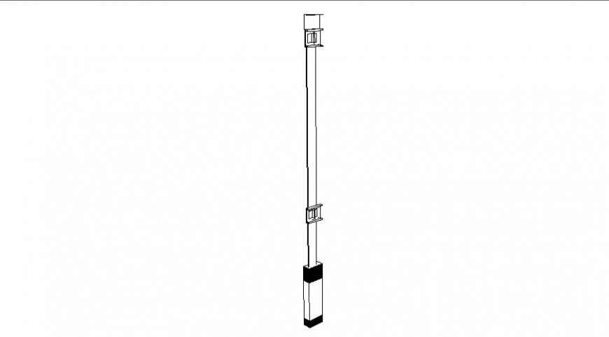 Detail 2d machinery block of brick place machine autocad file