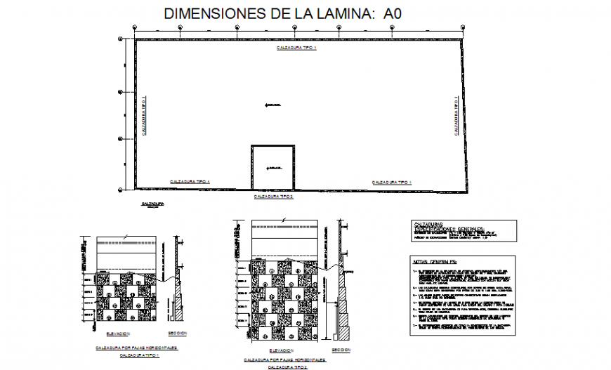 Detail construction and structural details of residential project