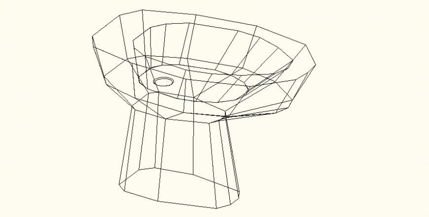 Detail elevation English toilet dwg file