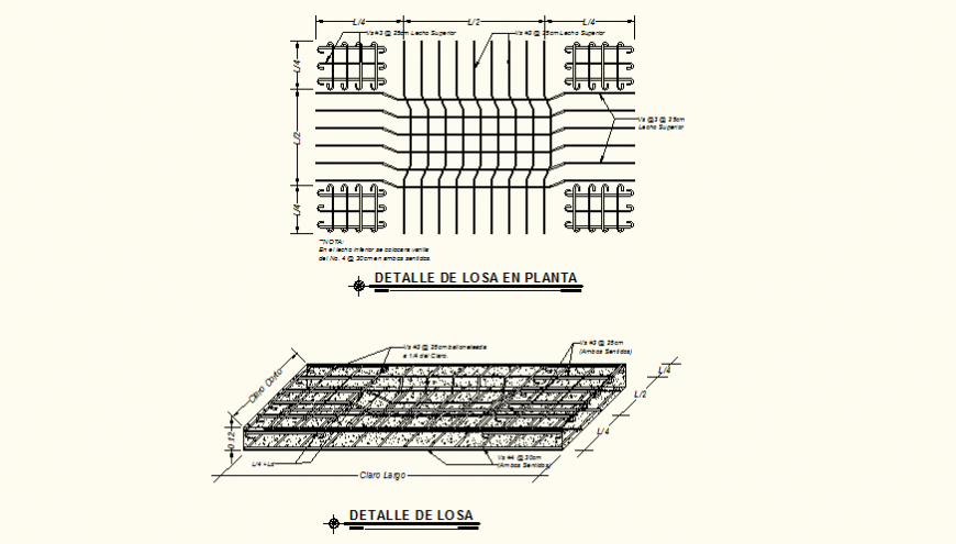 Detail elevation of steel arrangement elevation dwg file