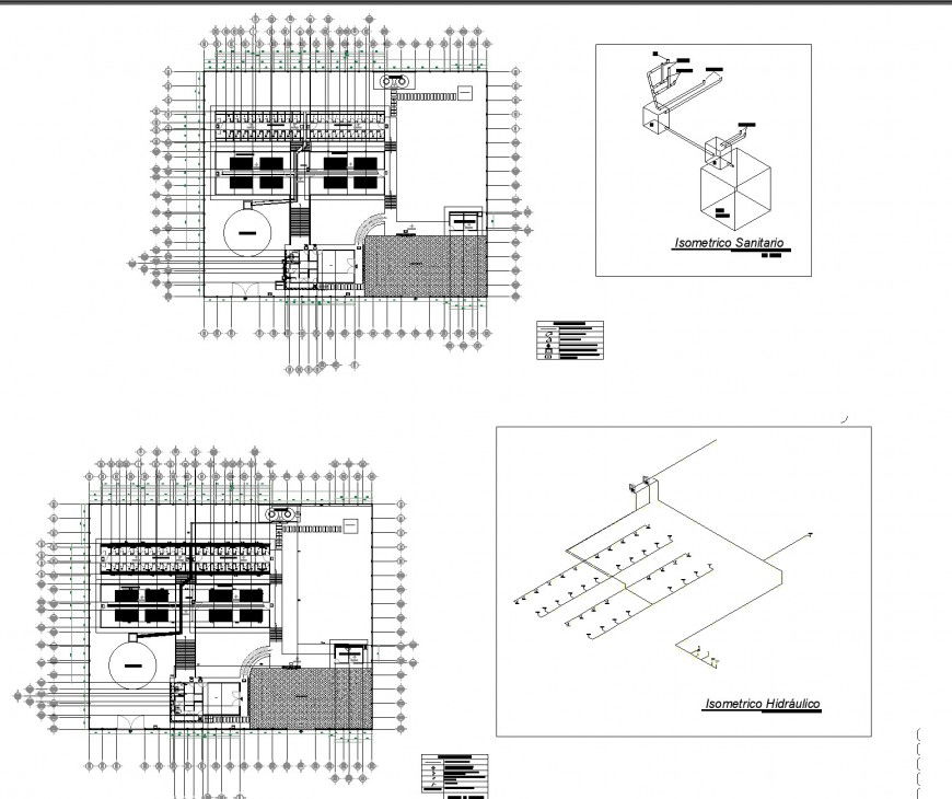 Detail Farm for pigs dwg file